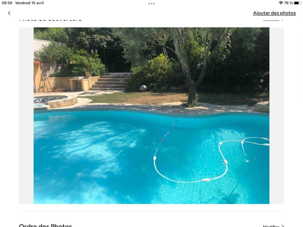 Studio Oustaou Acces Piscine Марсель Экстерьер фото