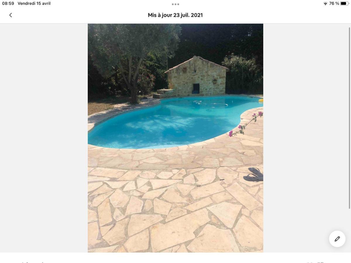 Studio Oustaou Acces Piscine Марсель Экстерьер фото
